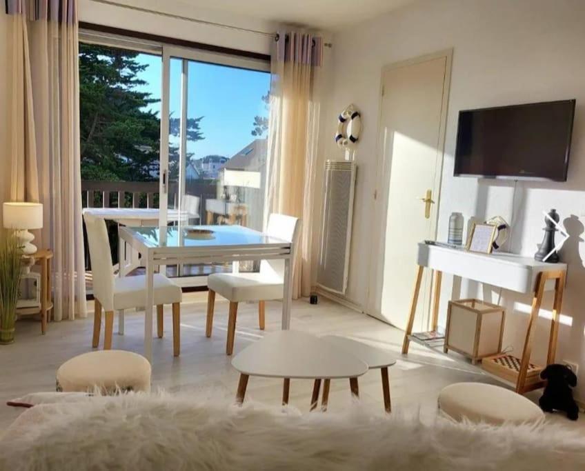 Studio Front De Mer แมร์วิลล์-ฟรองซีวิลล์-พลาจ ภายนอก รูปภาพ